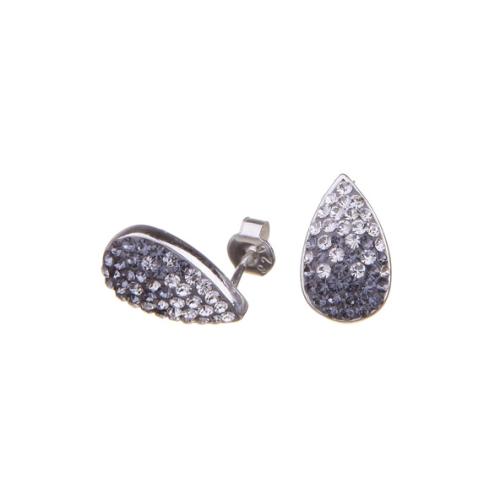 Сребърни обеци с кристали от Swarovski® SO334