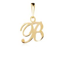 Златен медальон с инициали