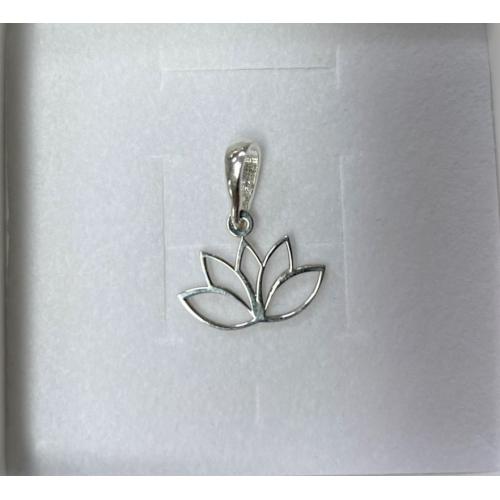 Сребърен Медальон Лотус