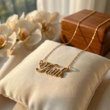 Златно колие Faith