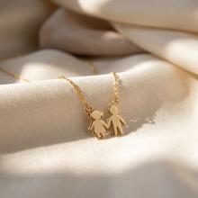 Златно колие Брат и Сестра