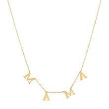 Златно колие Мама