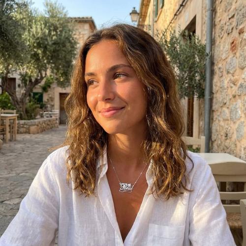 Сребърно колие с безкрайност и име по избор