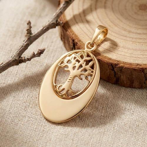 Златен медальон Дървото на живота