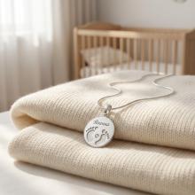 Сребърен медальон Свето Кръщение Сребърен медальон Свето Кръщение