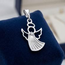 Златно ангелче с циркон Златно ангелче с циркон