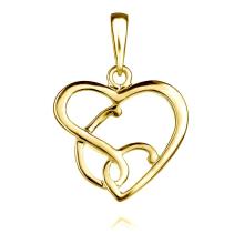 Златен Медальон Сърце