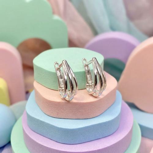 Сребърни обеци 7300