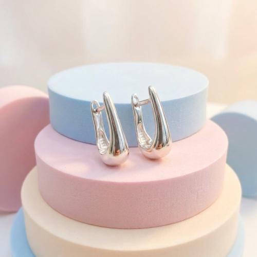 Сребърни обеци 7305