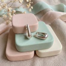 Сребърни обеци 7305