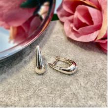 Сребърни обеци 7305