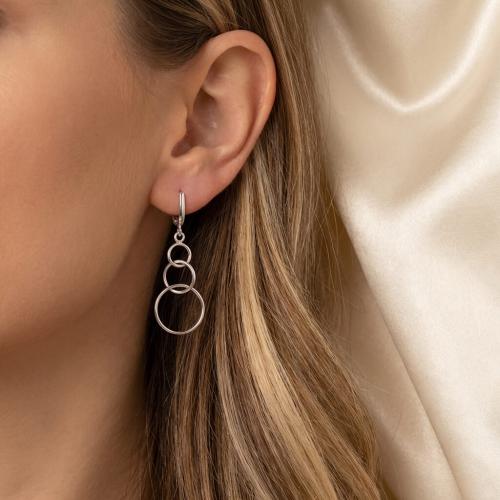 Сребърни обеци 7311