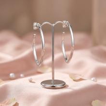 Сребърни обеци 7339