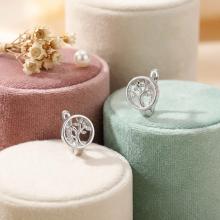 Сребърни обеци 7341