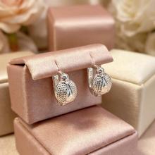 Сребърни обеци 7342