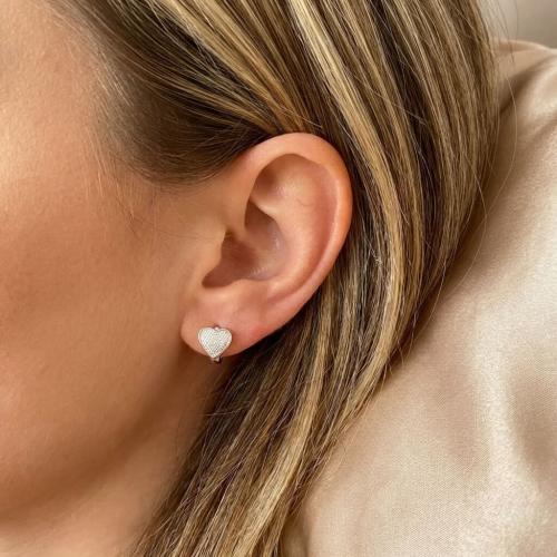 Сребърни обеци 7343