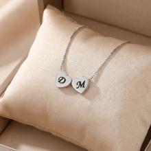 Сребърно колие със сърце и възможност за гравиране Сребърно колие със сърце и възможност за гравиране