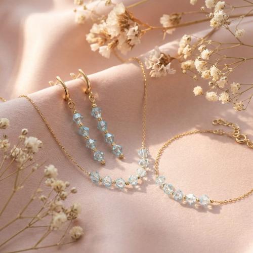 Златнен комплект  Лазурна елегантност