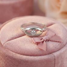 Сребърен пръстен Iris с цирконий