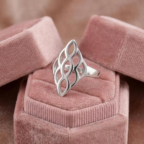 Сребърен Пръстен Ромб