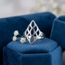 Сребърен Пръстен Ромб