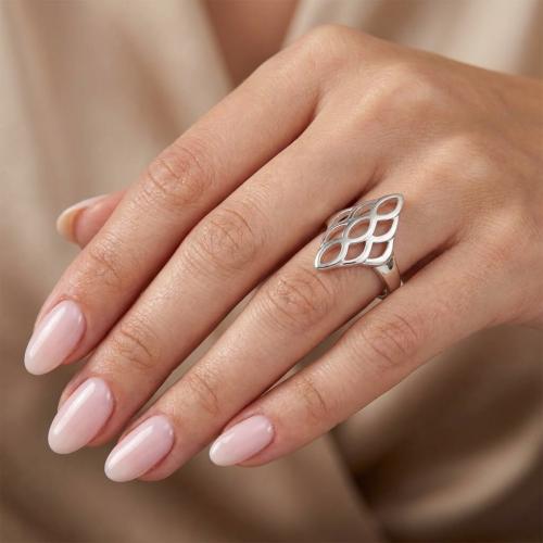 Сребърен Пръстен Ромб