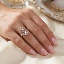 Сребърен Пръстен Ромб