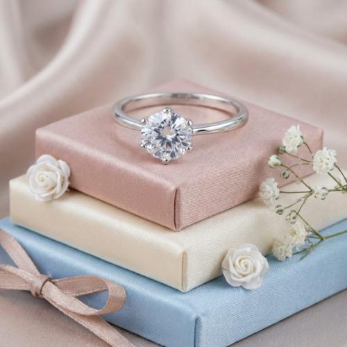  Сребърен пръстен с цирконий Selena