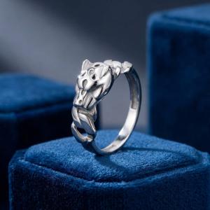  Сребърен пръстен Пума