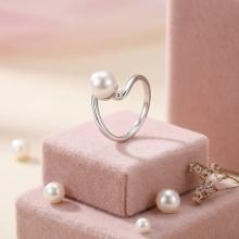 Сребърен пръстен Pearl