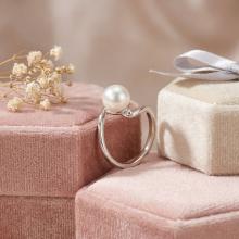 Сребърен пръстен Pearl