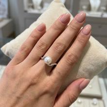 Сребърен пръстен Pearl