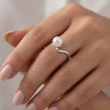 Сребърен пръстен Pearl