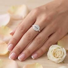 Сребърен Пръстен с с възможност за гравиране