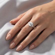 Сребърен Пръстен с с възможност за гравиране