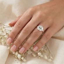 Сребърен Пръстен с с възможност за гравиране