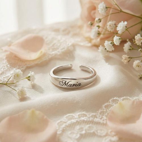  Сребърен Пръстен с с възможност за гравиране
