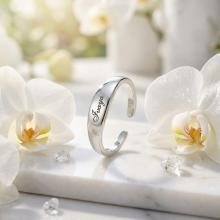 Сребърен Пръстен с с възможност за гравиране