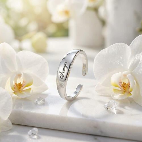  Сребърен Пръстен с с възможност за гравиране