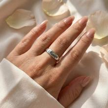 Сребърен Пръстен с с възможност за гравиране