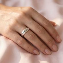 Сребърен Пръстен с с възможност за гравиране