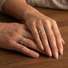 Сребърен Пръстен с с възможност за гравиране