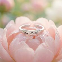 Сребърен Пръстен с с възможност за гравиране