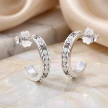 Сребърни обеци с кристали от Sw® Annisa Сребърни обеци с кристали от Sw® Annisa