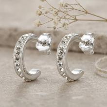 Сребърни обеци с кристали от Sw® Annisa Crystal Сребърни обеци с кристали от Sw® Annisa Crystal