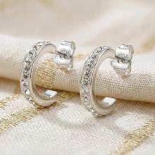 Сребърни обеци с кристали от Sw® Annisa Crystal Сребърни обеци с кристали от Sw® Annisa Crystal