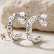 Сребърни обеци с кристали от Sw® Annisa Crystal Сребърни обеци с кристали от Sw® Annisa Crystal
