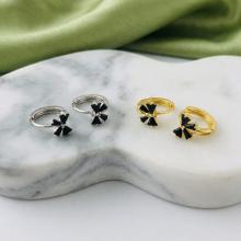 Сребърни обеци Butterfly