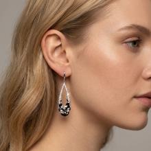 Сребърни Обеци С Кристали От Sw® SO371 Black Marquise Сребърни Обеци С Кристали От Sw® SO371 Black Marquise