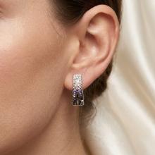 Сребърни обеци Ariana с кристали от Sw® Corsette